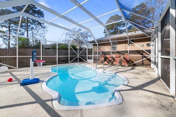 4BR•Pool•Sleeps 8•Grill•Backyard•Near Fort Moore
